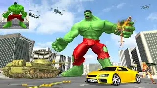 Incredible Monster Hero Games Android Gameplay - HULK - Part 1