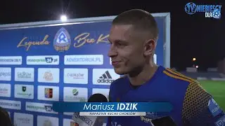 Mariusz Idzik po zwycięstwie z Polonią Nysa (03.10.2020 r.)