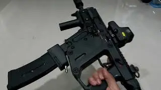 KWA Kriss Vector GBB HPA adapter test: Sound good....