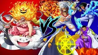 Big Mom vs Admirals || One Piece