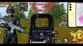 Samsung a35 bgmi test in 2026..