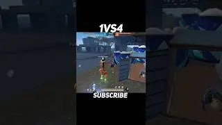 1v4 IMPOSSIBLE CS RANKED GAMEPLAY #shorts#freefire#freefireshorts#ytshorts#tushar91gaming