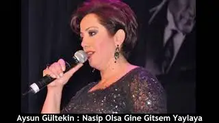 AYSUN GÜLTEKİN : NASİP OLSA GİNE GİTSEM YAYLAYA