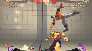 Ultra street fighter IV El Fuerte(zany53) vs Vega(ssk0130)