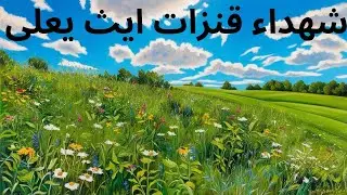 شهداء  قنزات  بنى يعلى....les Martyres de Guenzet ith Yaala