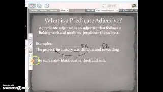 Predicate Nominatives and Predicate Adjectives