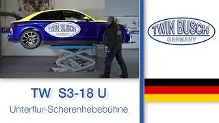 TW S3-18 U : Unterflur-Scherenhebebühne von TWIN BUSCH®