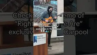 Right Where We Are (Unreleased Song) at Hamilton Public Library March 22nd 2024 #hamont #livemusic