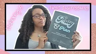 Pray & Plan 30-Day Guided Prayer Journal Unboxing & First Impression