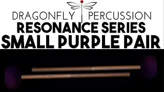 Dragonfly Resonance Series Small Purple Rollers | Gongs Unlimited