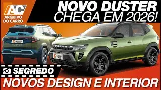 SEGREDO: NOVO RENAULT DUSTER  SERÁ UM MINI BOREAL! SUV PODE CHEGAR JÁ EM 2026!