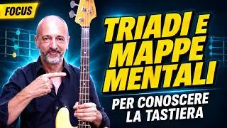 CONOSCERE LA TASTIERA DEL BASSO - Triadi e Strategie per Pensare Diversamente
