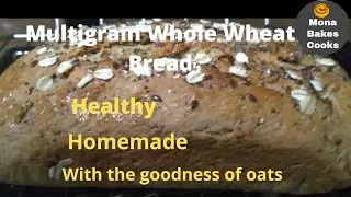 Multigrain Whole Wheat Bread | Yudane Method
