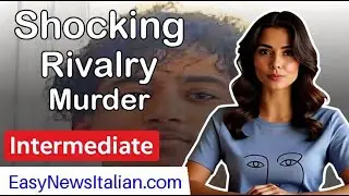 Student's Obsession Leads to Tragic Murder Over Rivalry | Intermediate #LearnItalian