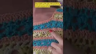 Regata em croch&ecirc;. A v&iacute;deo aula j&aacute; est&aacute; dispon&iacute;vel!
