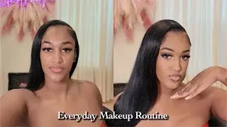 My Everyday &ldquo;NATURAL SOFT GLAM&rdquo; MAKEUP ROUTINE For Brown Skin WOC (Beginner Friendly) Step By Step