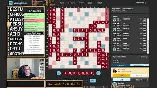 SEASON 2: SERIES OF 100 CSW24 GAMES v BESTBOT | NEW CCC MERCH! | !cccstore !ccc2025 !woogles