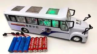 Unboxing Electric Space Crocodile,Tank and Armored Vehicle,City Bus,RC City Retro Bus,Toy RC Car 