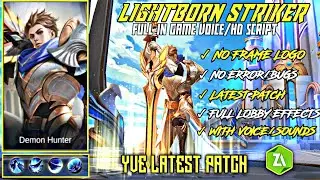 Alucard Lightborn Script| Full In-game Voice| Full Lobby Animation and Effects| ABC and Non-ABC