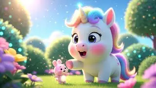 Unicorn Discovers a Toy That Comes Alive 🦄✨ | Magical Nursery Rhymes for Kids