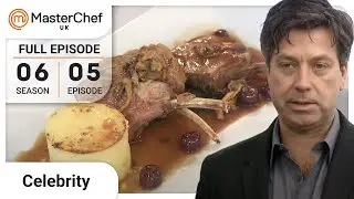 MasterChef UK Star Serves RAW Rack of Lamb | MasterChef UK Celebrity