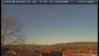 2 January 2026 - Lochgelly WeatherCam Timelapse