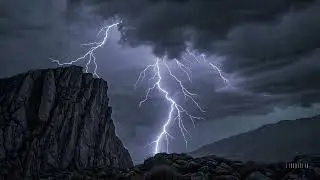 Storm Over Cliffs