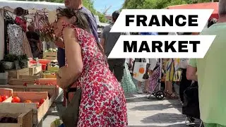 A Farmers Market in France Exploration: A Stroll Through Culinary Delights ~ Walking tour