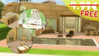 🌵 Ce kit est 100% GRATUIT ?! - Kit D&eacute;sert de Luxe | Sims 4 FR 🌵