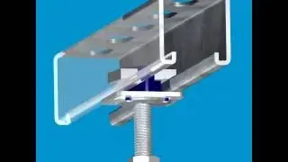 Unistrut Kwik Washer: Overhead Installation with One Hand