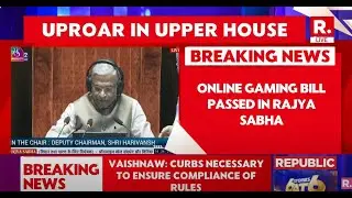 BREAKING LIVE: Online Gaming Bill Passed In Rajya Sabha Amid Ruckus