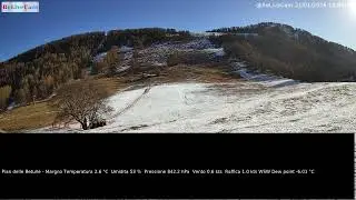 TimeLapse del 21/01/2026 in Margno (LC) #timelapse #webcam #livecam #italia #paisajes