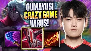 GUMAYUSI CRAZY GAME WITH VARUS! - T1 Gumayusi Plays Varus ADC vs Miss Fortune! | Season 2022