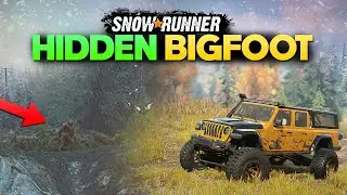 Hidden BIGFOOT in New Phase 3 Update Map SnowRunner You Need to Know