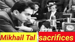 Mikhail Tal Sacrifices to sacrifice. Tal amazing game. | Tal vs Wintr |