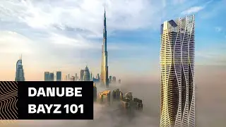 Обзор апартаментов Danube Bayz 101 в Дубае