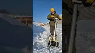 Завалило все, покатался на МоноОтМорозке, сломал руль...