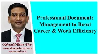 Professional Documents Management to Boost Career & Work Efficiency