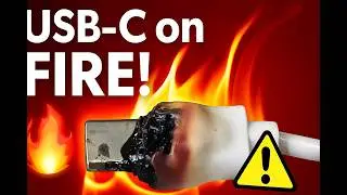 «Мой кабель USB-C загорелся!» 🔥