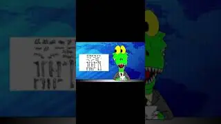UM CROCODILO COMEU DINOSSAURO ORNIT&Oacute;PODE!!! - MESOZOICO ZOADO #cortes #mesozoicozoado #dinossauros
