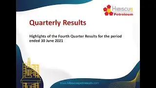 1st Quarter Results for the period ended 30 September 2021