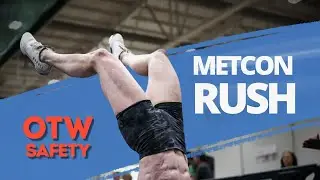 OTW Safety Billboard Barricades at Metcon Rush 2025