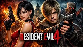 Meeting ADA & Biggest Monster of the Castle Saving Ashley Resident Evil 4 Chapter 8 
