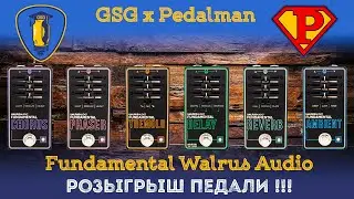 Обзор модуляции и пространственно-временных эффектов серии Fundamental от Walrus Audio
