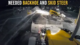 Plowing Deep Snow after Largest Storm of 2019 (New Years Eve 2020)