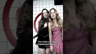 Pov: Irm&atilde;s com estilos completamente diferentes 🖤🌷#gotica #enaldinho #gothgirl #morgana #alt