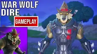 New War Wolf Dire Skin Gameplay (Fortnite OG)