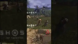 Ghost of Tsushima vs Ghost of Yotei vs Assassin&rsquo;s Creed Shadows &ndash; Combat Comparison #gaming #shorts