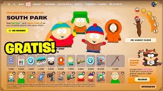 &iexcl;MINI PASE GRATIS para TODOS en FORTNITE 2026! 🎁💥 (SKINS REVELADAS SOUTH PARK)