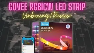 Govee RGBICW LED Strip Lights | Unboxing and Review | A Colorful Symphony for Your Space!